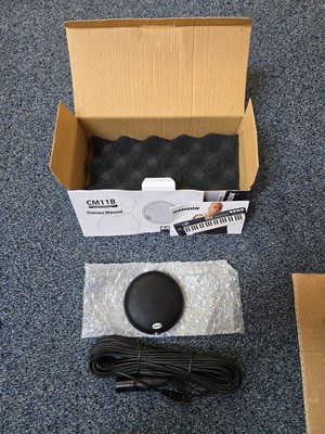 Samson CM11B Omni-directional Boundary Microphone, Black