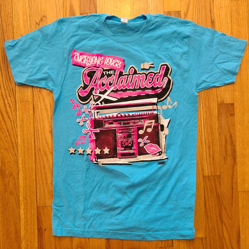 Everyone Loves The Aclaimed T 恤 Scissor Me AEW M 中号 Max Caster Bowens — 第 2/4 张图片