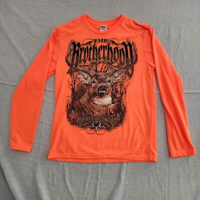 Paramount Outdoors Shirt Mens Medium Hunter Orange Long