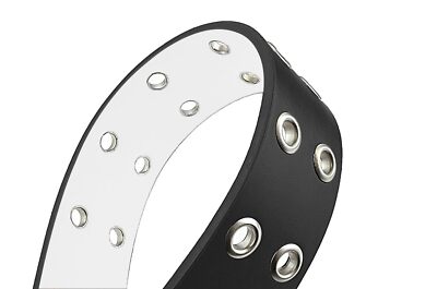 Emo Belt | Punk Style Double Grommet Belt Adjustable - Jeans Belt