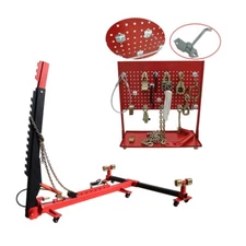 10 Ton Pulling Capacity Auto Body Puller Frame Straightener w/Repair Tool Cart