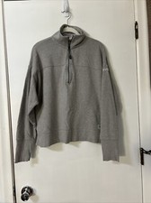 Life Is Good Women's Spread Good Vibes Pullover Sweatshirt Size M Cropped Zip