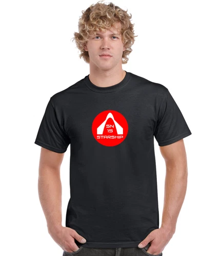 Starship SN8 SN9 SN10 SN11 SN15 Design T Shirt