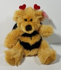 NWT Russ Breezy bee Teddy Bear 9 inch stuffed plush collectible toy doll
