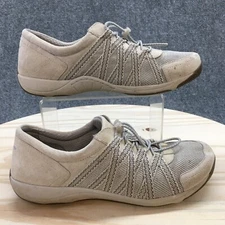 Dansko Shoes Womens 40 Honor Casual Sneakers Beige Leather Low Up 4509612061