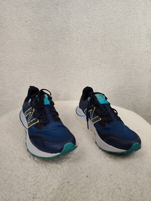 New Balance Nitrel v4 Women Sneakers 11 Blue Fabric Lace Up Active Running  Shoes