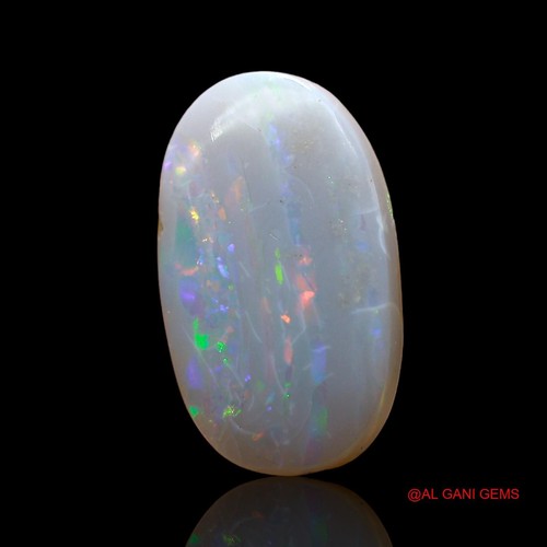 2.00 Cts Oval Australian Fire Opal Cabochon Spiritual Gemstone Natural 13x8x2 mm