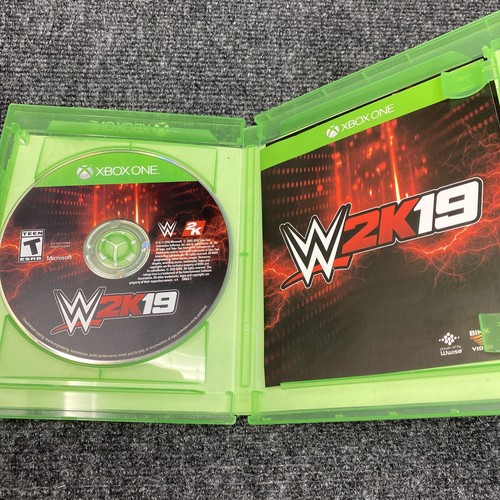 WWE 2K19 - Microsoft Xbox One Damaged Case - Picture 5 of 6