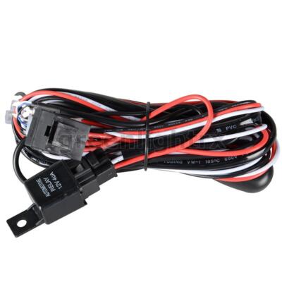 LED Light Bar Wiring Harness Kit With 40A Relay, Fuse & On/Off Switch - 12V 4-Lead For CREE, Philips, EPISTAR, OSRAM Bars 4 thumbnail image