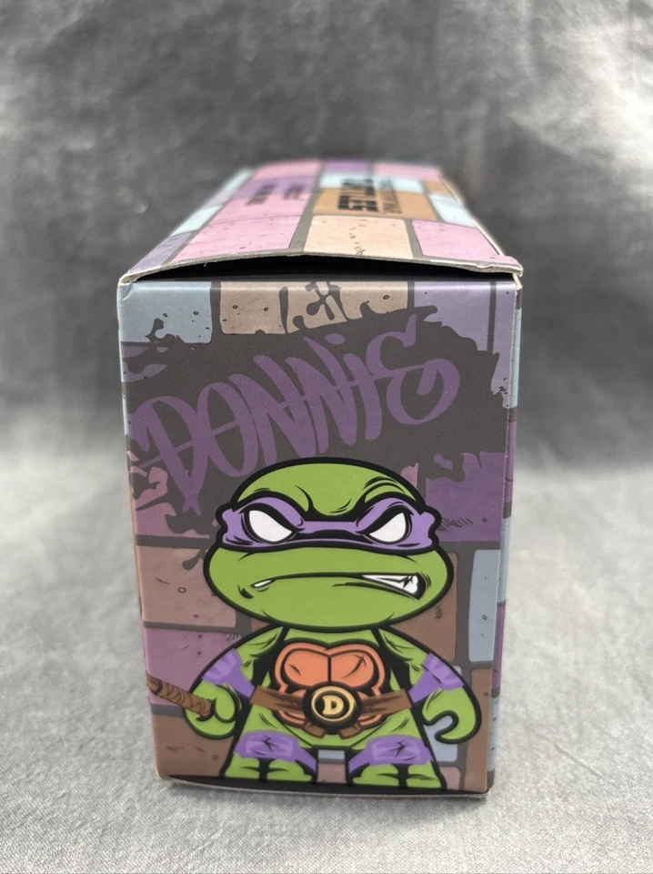 Pack de 2 juguetes Kidrobot TMNT mini serie vinilo Raphael y Donatello Foto 4 de 4