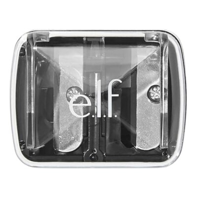 e.l.f., Dual-Pencil Sharpener, Convenient, Includes Bonus Small Sharpener