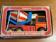 Joustra Camion Betoniere -Betoniera  giocattolo made in France  1960 con scatola