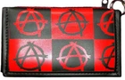 Anarchy Purse Wallet Gothic With Key Chain Rockabilly
