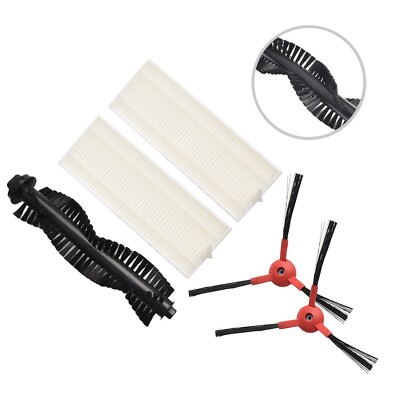 High Quality Roller Brush And Side Filter Kit For AiRROBO P10 Vacuum Cleaner