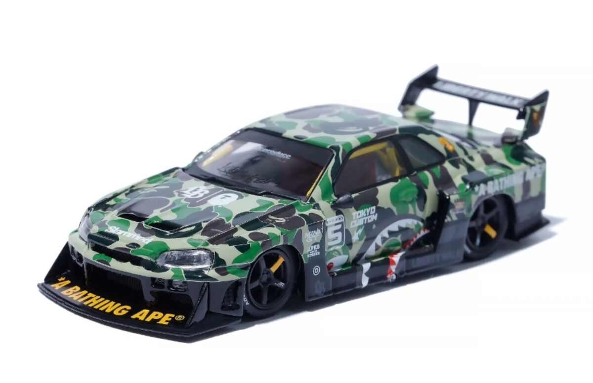 BAPE x LBWK NISSAN 1/64 4PCS SET &MCLARREN 720S MINI GT&FD BAPE x LBWK NISSAN 1/64 4PCS SET &MCLARREN 720S MINI GT&FD