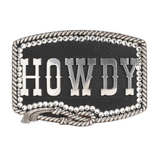 Nocona Ladies Howdy Rectangle Buckle 37926