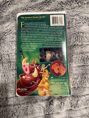 The Lion King (VHS, 1995) 765362977031| eBay