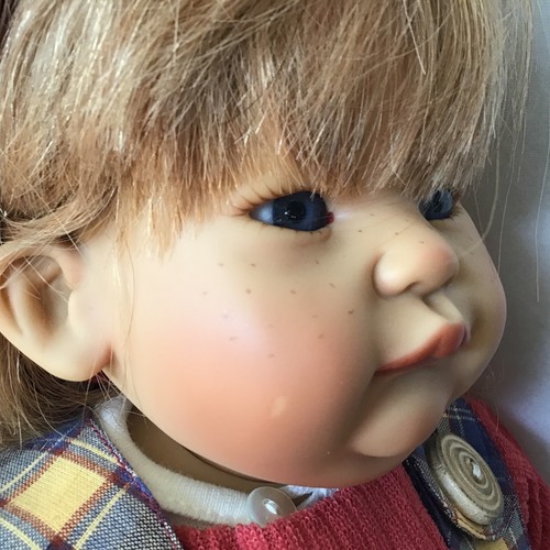 Gotz von Künstlerin Susi Eimer Wilma und ihre Ente 19 Zoll Puppe EUC - Bild 15 von 15