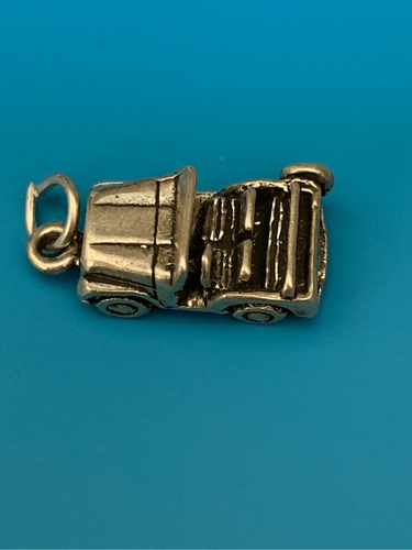 Military Jeep Sterling Silver Jewelry Charm #transportation - Picture 4 of 8