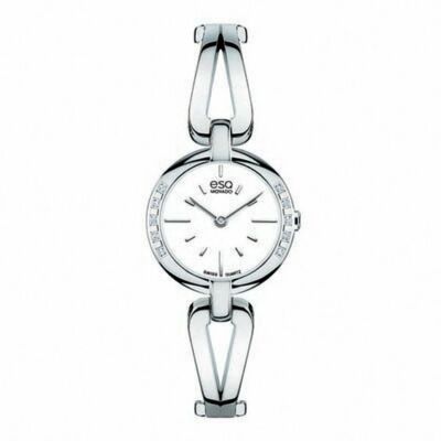 NEW ESQ BY MOVADO 07101395 SWISS QUARTZ LADIES DIAMOND STEEL  display picture 3