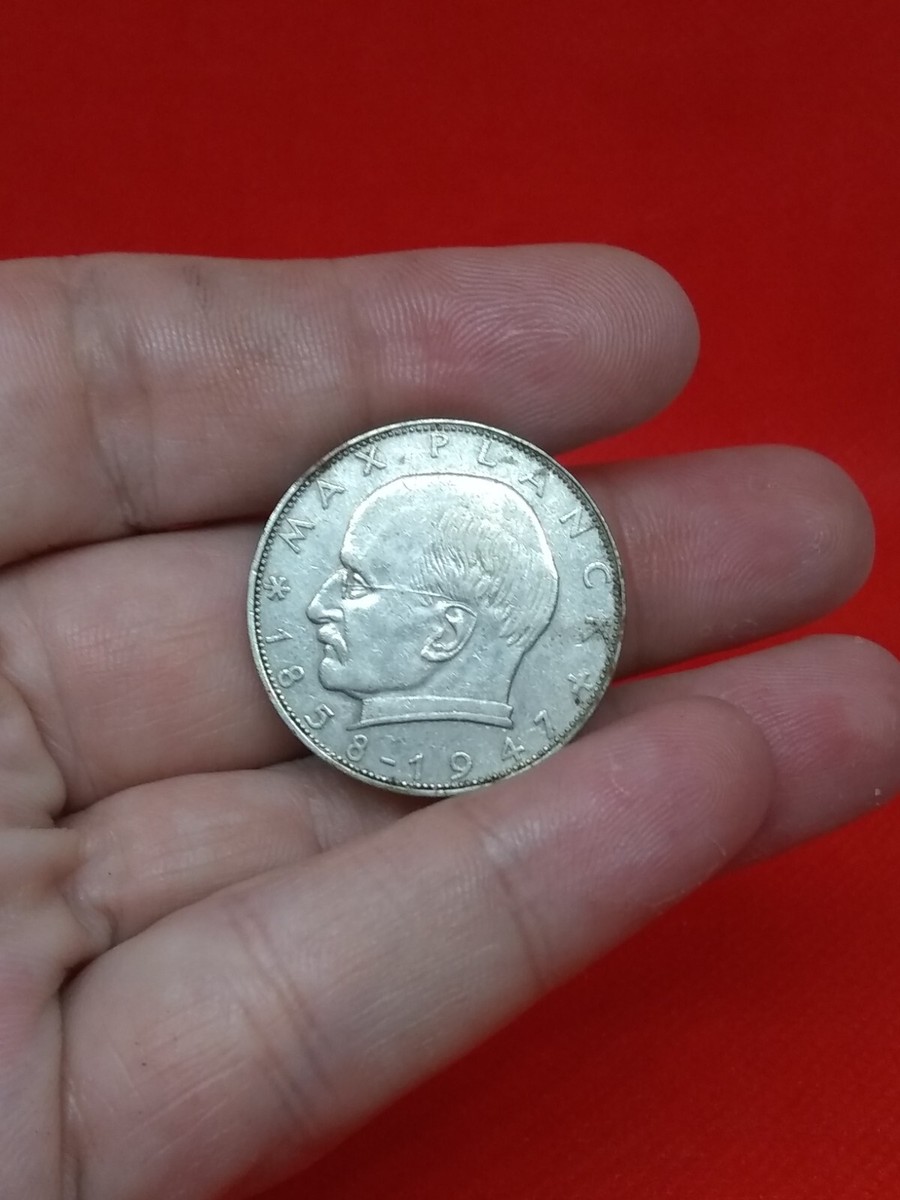 2 Deutsche Mark - Germany - Max Planck - Deutschland - 1858-1947