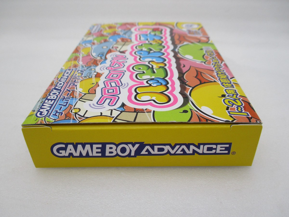 Korokoro Puzzle Happy Panecchu GBA Japan import w/Box & Manual