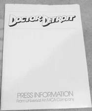 DOCTOR DETROIT Original 1983 Movie Press Kit - 18 Pics 46 Pages Dan Aykroyd