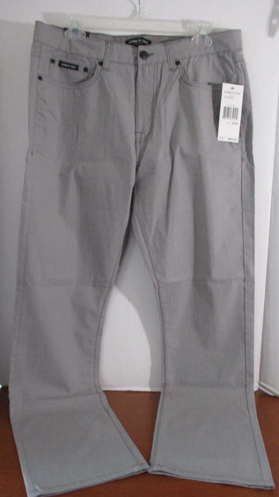 KENNETH COLE~ Dim Gray STRETCH Casual Lightweight PANTS~ Men's 32x30~NWT