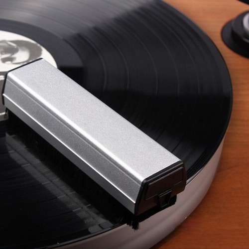 Limpiador de discos de vinilo cepillo de limpieza antiestático removedor de polvo para tocadiscos - Imagen 6 de 8