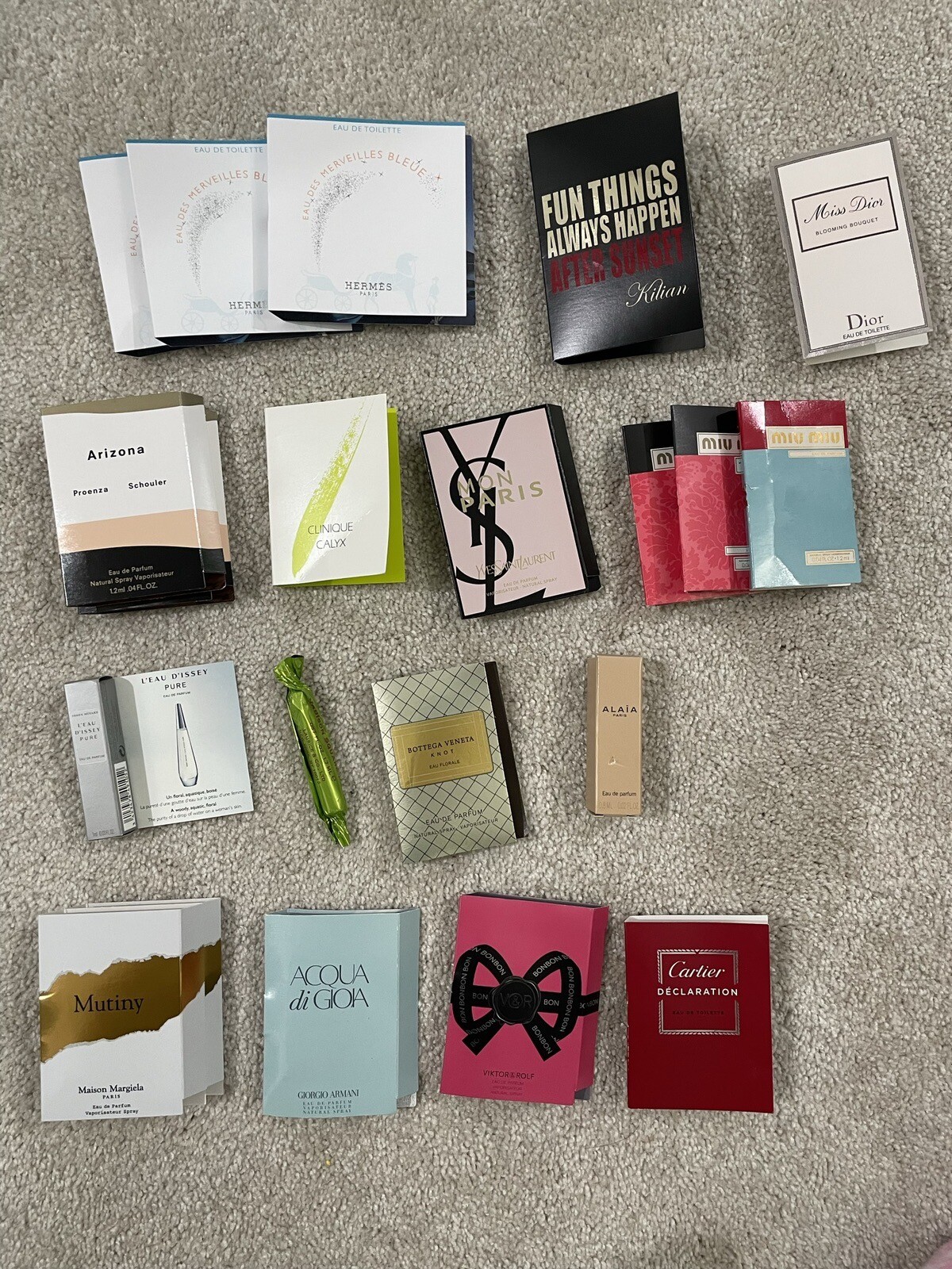 21 Samples Of Women's Designer Perfume Samples eBay