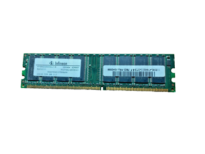 Infineon 256MB DDR PC2100 266MHz CL2 SDRAM Memory Module HYS64D32000GU-7-B