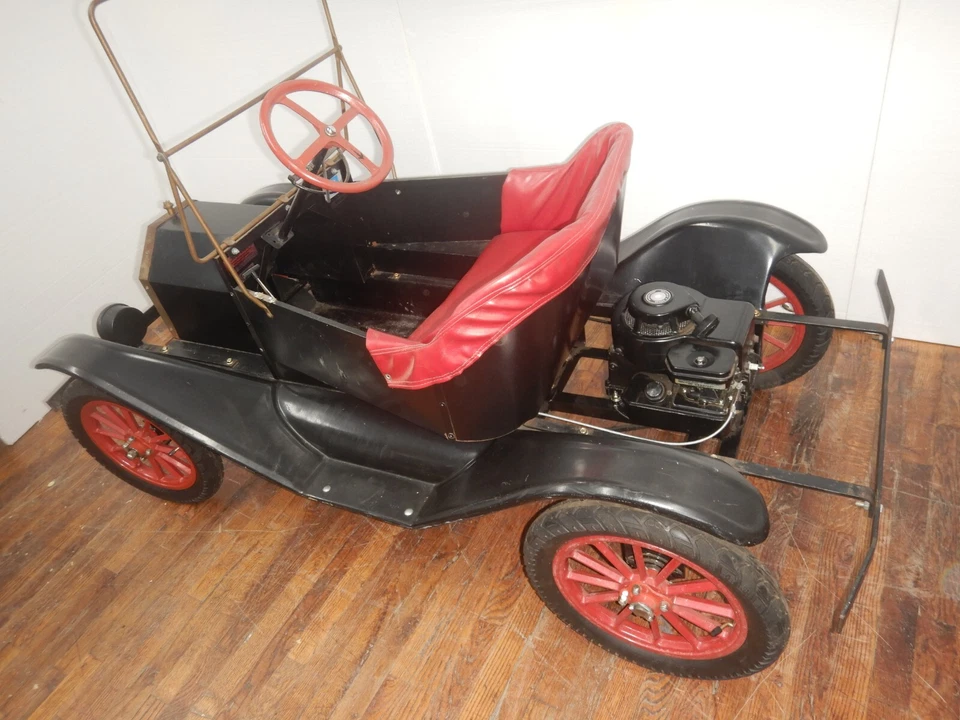 Go Kart de colección modelo T Gas Power Shriners Parade Car Tin Lizzie Foto 3 de 4