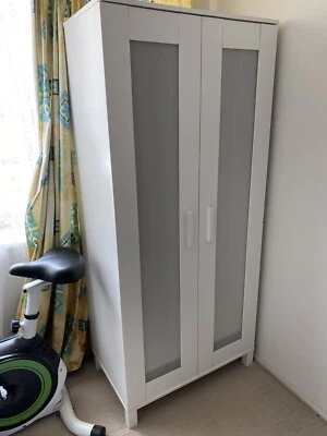 Ikea White Freestanding Wardrobe Wardrobes Gumtree Australia