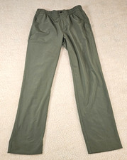 Banana Republic AirStretch Pants Womens XS Olive Green Pull On Travel Casual
