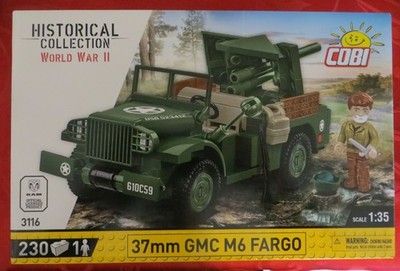 COBI 3116 - 1943 Dodge EC-55 37mm GMC M6 Fargo - OVP - NEU