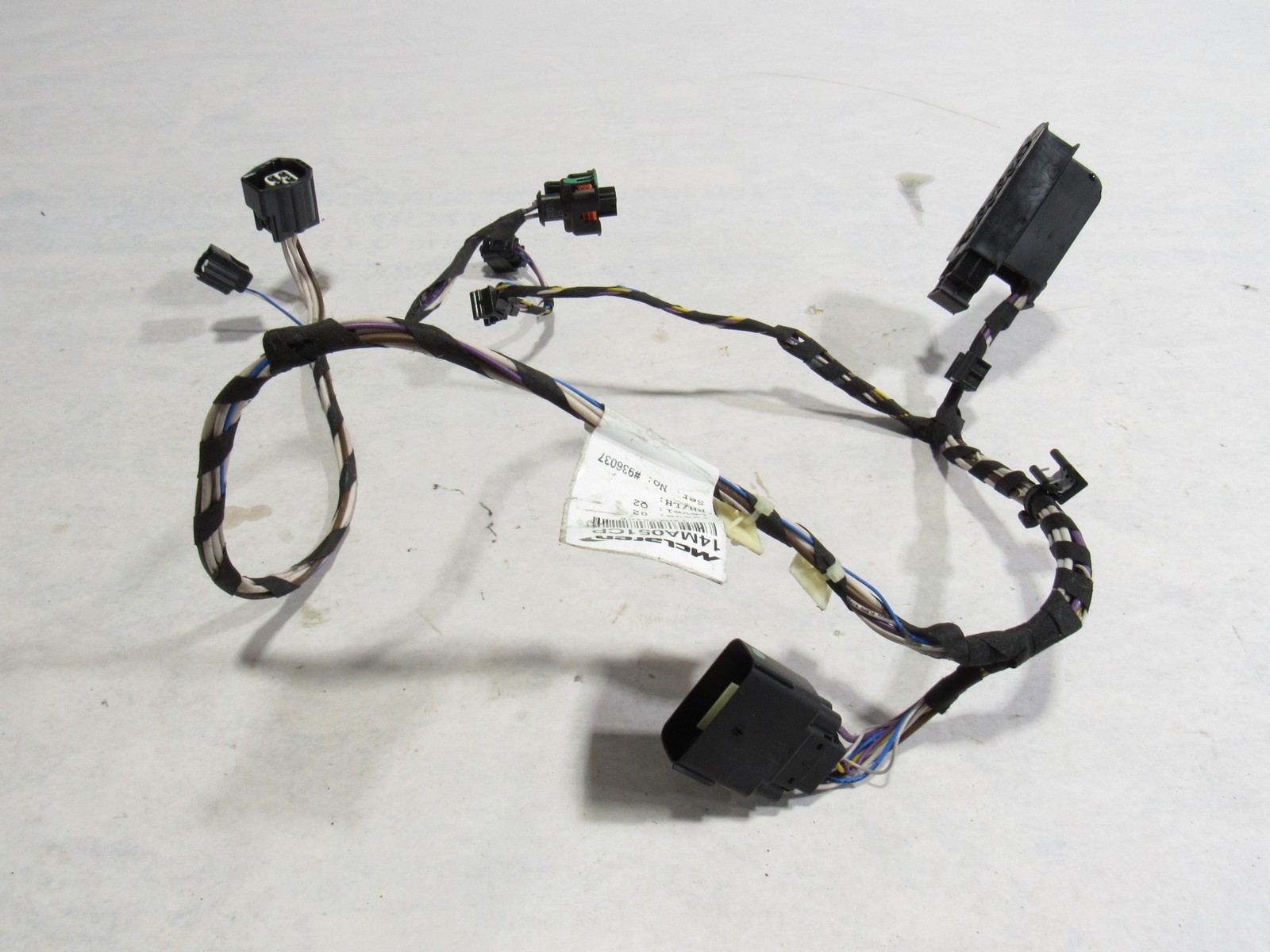 17-20 Mclaren 720S 720 2020 Fuel Gas Reservoir Tank Wire Wiring Harness ;#3