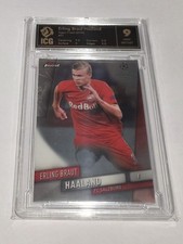 2019/20 Topps Finest UEFA Champions League Base Erling Braut Haaland 