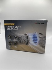 Magnetic Dryer Vent Coupling DV90 Airtight Seal Dryer Vent Connector Kit Easy