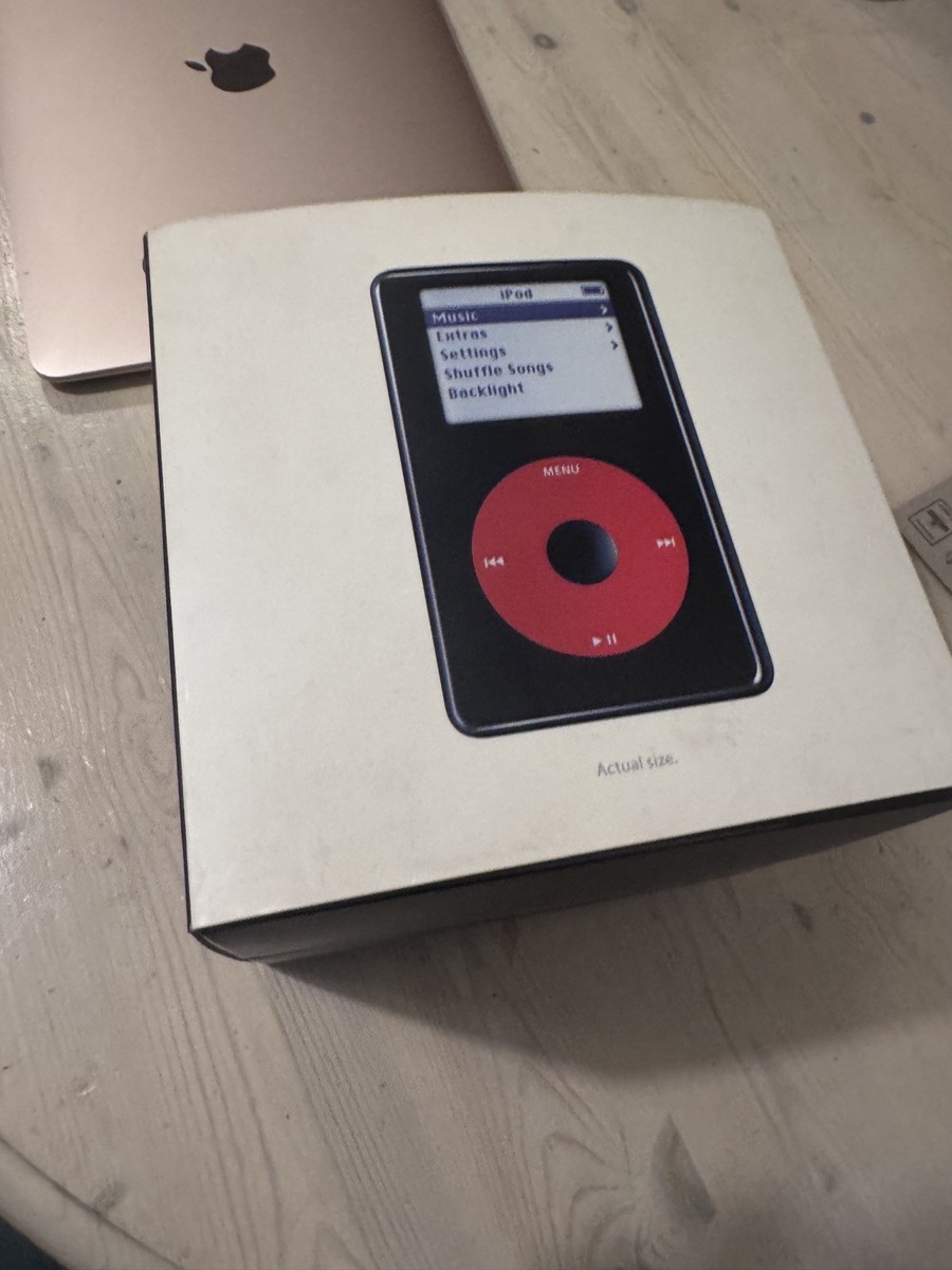 Apple iPod Classic 20GB 4th Generation U2 Special Edition Black