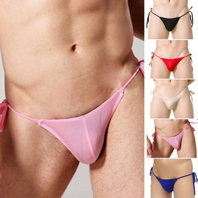 Herren Sexy G-string Tanga Dessous Bikini Thongs Unterwäsche T Back Unterhose DE
