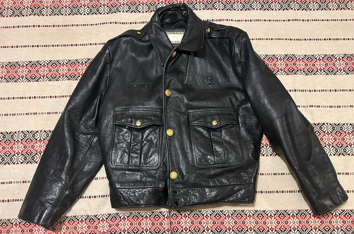 Police Leather Outer Shell Jackets for Men for Sale - Shop New