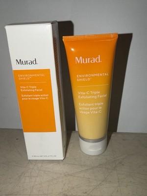 Murad Environmental Shield Vita-C Triple Exfoliating Facial 80ml 2.7 fl. oz. NIB