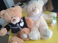 Set 2 First  Main Wedding Newlywed Wedding Teddy Bear Bride  Groom