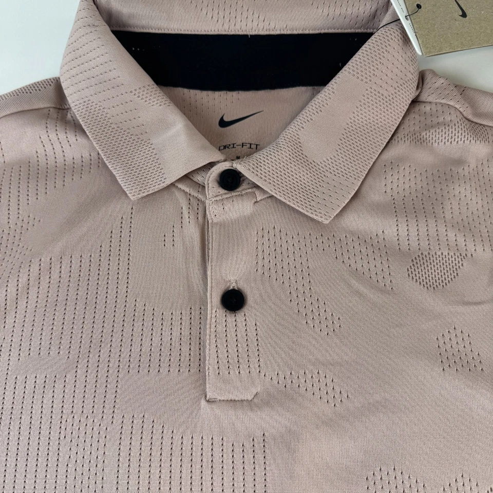 Nike Tour Jacquard Dri-FIT Textured Golf Polo Size Medium - Image 2 of 4