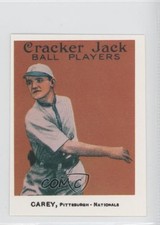 1983 Renata Galasso Cracker Jack Reprints Max Carey #73 HOF 0f8