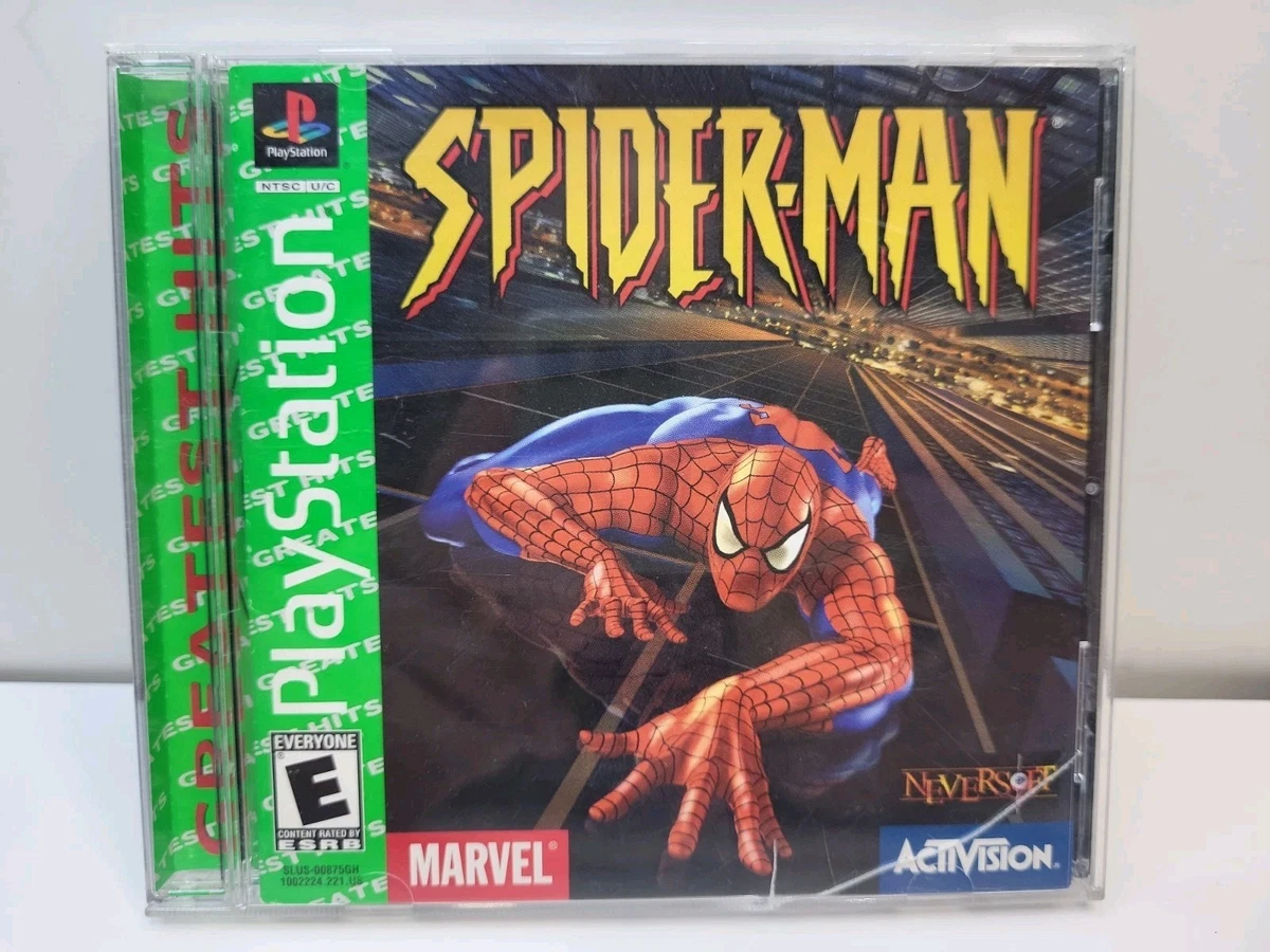 Sony PlayStation 1 Spider-Man 2000 Released Video Games for sale