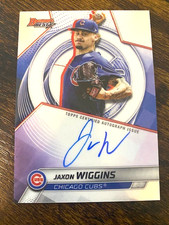 Jaxon Wiggins - 2025 Bowmans Best - Best of 2025 Autograph Cards - Rookie - Cubs