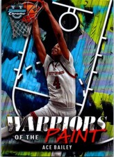 2024-25 Bowman University Chrome #WP-8 Ace Bailey Warriors in the Paint