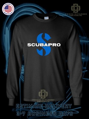 New Scubapro Scuba Pro Logo Men's T-Shirt American Long Sleeve T-Shirt