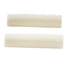 Guitar Slotted Bone Nut 43mm x 6mm x 9mm for Acoustic or Les 43x6x9/9.3/8.5mm